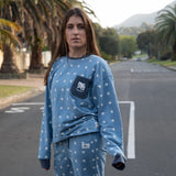 Mad Dogs® - Crew Sweater [Enzyme Blue]